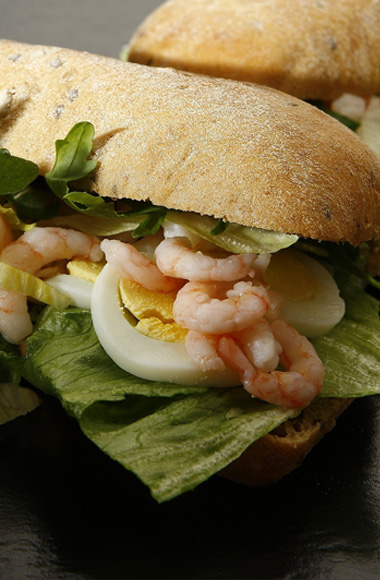 New : Shrimp Sandwich